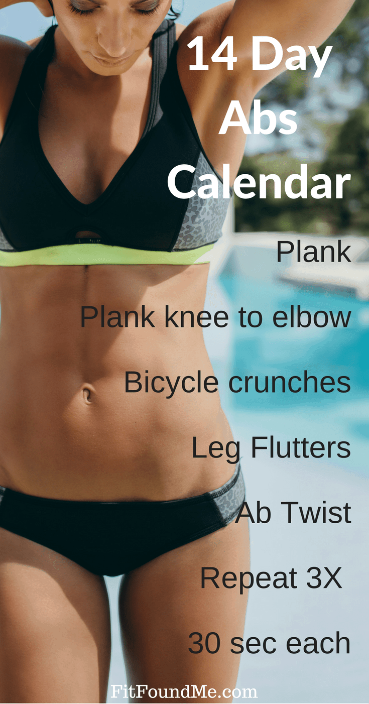 The It s Not Too Late Ab Workout for Women Over 40 Printable Calendar The It s Not Too Late Ab Workout for Women Over 40 Printable Calendar